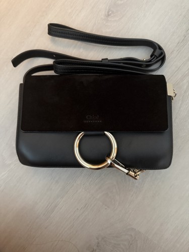 Borsa tracolla chloé nera - chloé,