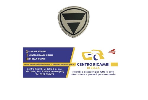 Autobianchi 59mm logo - autobianchi, sigla