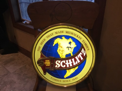 Insegna luminosa schlitz - insegna, globe