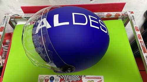 Casco demi jet 101 - 101, visiera