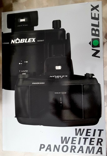 Orig brochure noblex - brochure, panorama