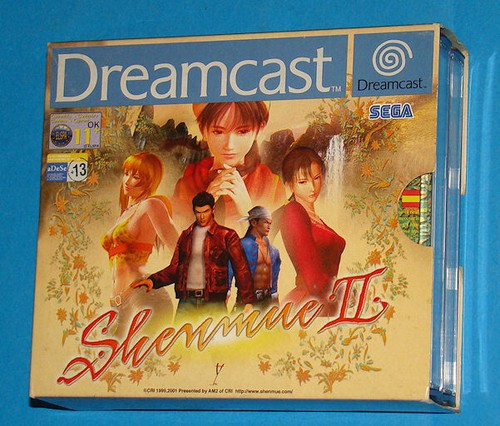 Shenmue sega dreamcast dc - dreamcast,