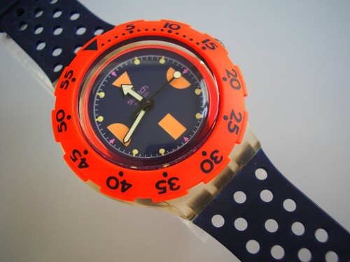 Swatch scuba deep blue - blue,