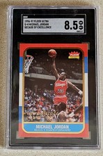 Michael Jordan 1996-97 Fleer Ultra SP Decade Of Excellence SGC 8,5 - Bulls 🔥