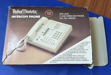 Tele Matrix TMX 508 5 line telephone office desk telephone
