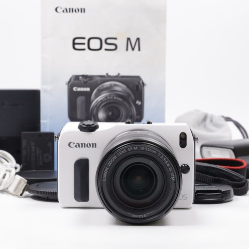 Canon eos fotocamera - canon, bianca