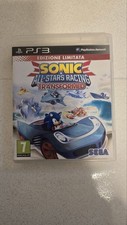 PS3 SONIC & ALL STARS RACING TRANSFORMED PLAYSTATION 3 ITALIANO COMPLETO 