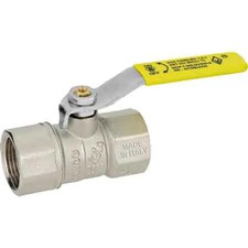 F.F. GAS BALL VALVE 1/2 LEVER