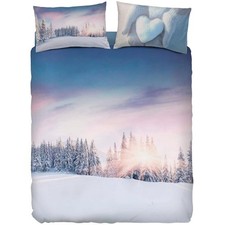 Parure copripiumino MATRIMONIALE Bassetti Extra Art. EX100 WINTER FROZEN - esclu