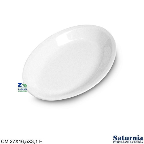 Piatto saturnia ovale - piatto,