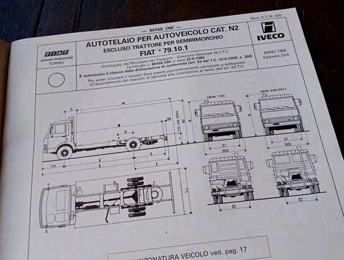 Autocarro fiat iveco 1 - fiat,
