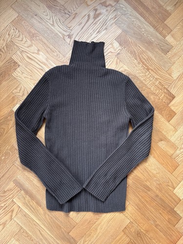 Maglione lana marrone ann - lana,