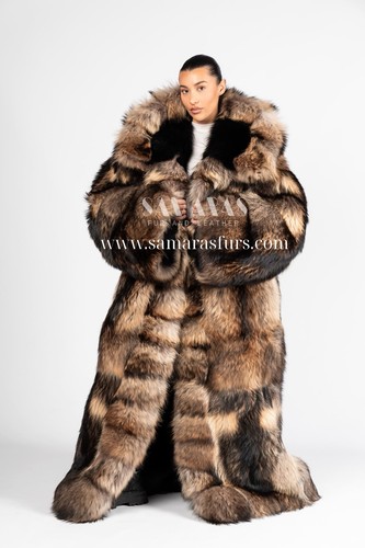 Cappotto pelliccia procione