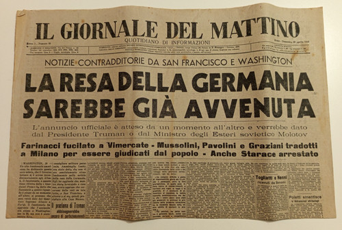 Giornale del mattino 29 - giornale,