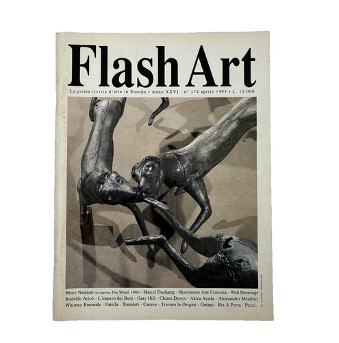 Flash art italia edizione - art,