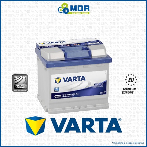 Batteria auto varta 52ah 52 - varta,