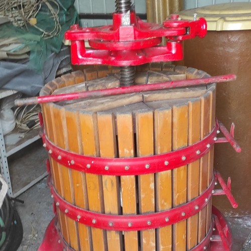 Torchio vinario manuale pressa