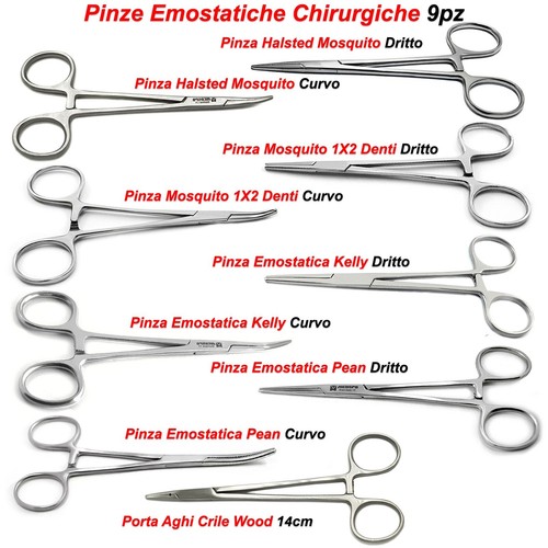 Pinza emostatica arteria - arteria, porta