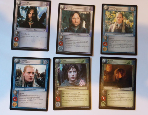 Lord the rings - the, tcg