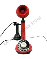 Classic Red Candlestick