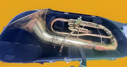 Corno baritono vintage a - corno, f.