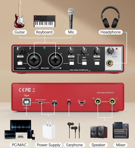 Interfaccia usb per - interfaccia,