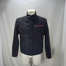 Articolo e5004 giubbotto uomo Armani Jeans blu, taglia Usa S, IT48, ascelle 50cm