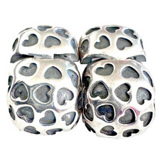 (COPPIA) Charm Pandora Argento