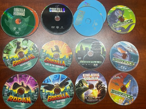 Godzilla dvd lot - dvd, 12
