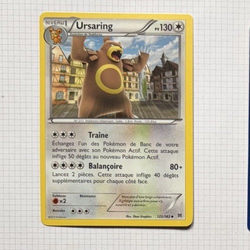 Carte pokémon 122 - carte,