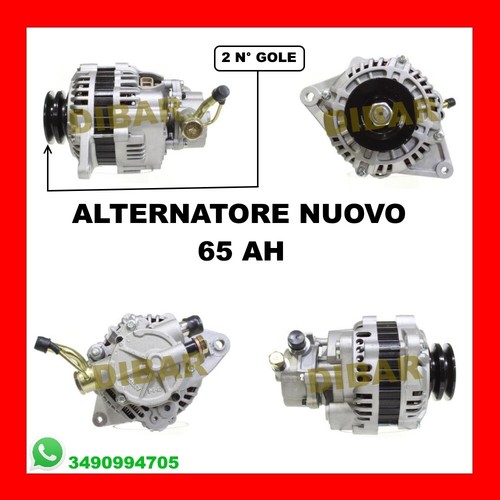 Alternatore nuovo 65ah - alternatore,