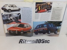FIAT RITMO ABARTH- RITMO 105 TC EMBLEMA