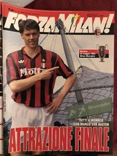 FORZA MILAN RIVISTA MAGAZINE MAGGIO 1993 FINALE CHAMPIONS MAGLIA SHIRT CAMISETA