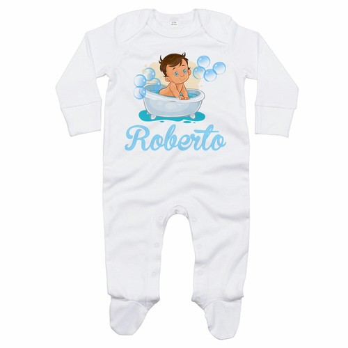 Tutina neonato personalizzata