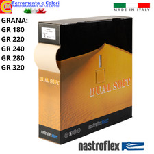 Carta Abrasiva Vetrata A600 H115mm Alluminio Rotolo 25m Grane 180/320 Levigatura