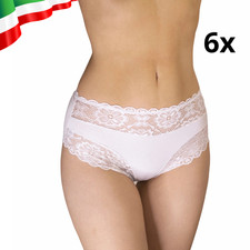 6 Slip Donna Vita Alta Mutande