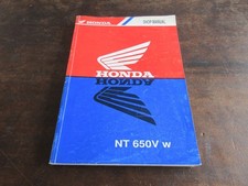 Honda NT650V Shop Repair
