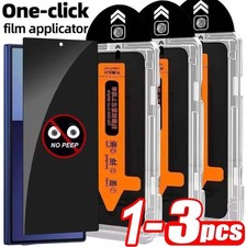 Pellicola protettiva vetro temperato per Samsung S25 S24 Ultra S23 S22 S21 Plus