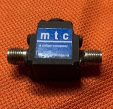 10 GHZ  MICROWAVE Isolator MTC J147VFF  10-15 GHZ Sma Female Tested