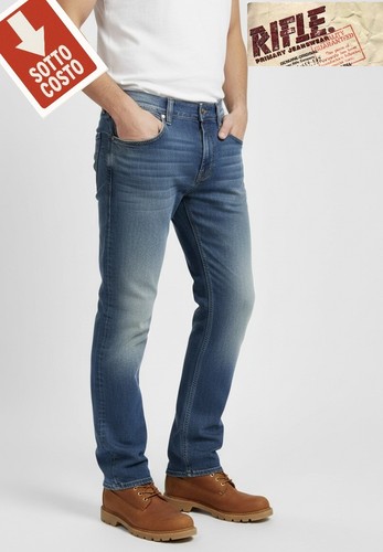 Jeans uomo rifle blu - rifle,