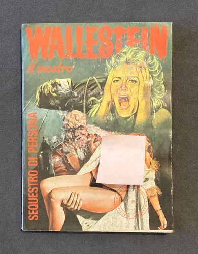 Fumetto wallestein mostro - fumetto, il