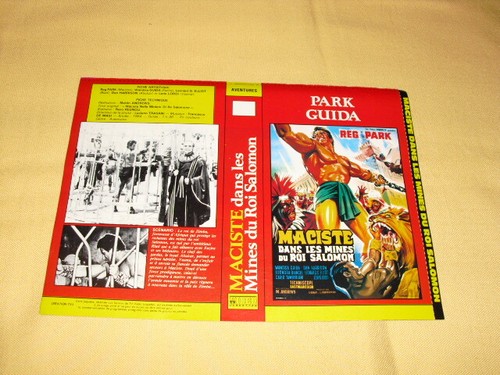 Jaquette vhs maciste dans - jaquette,