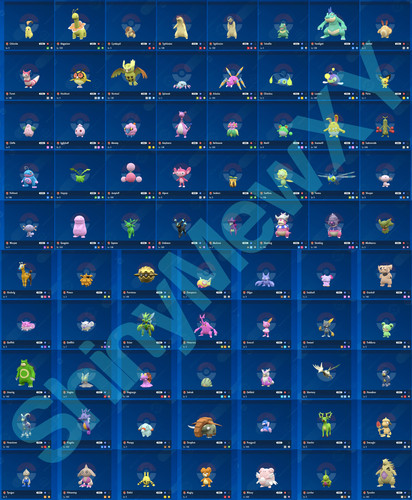 Any every shiny - any/every, 6iv