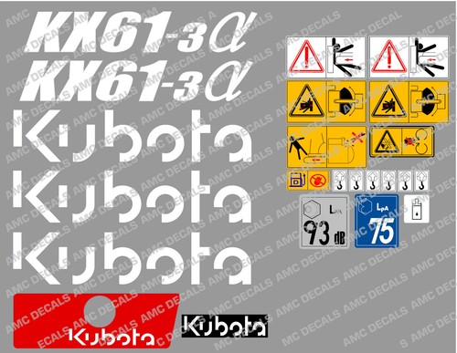 Kubota kx61 mini escavatore - kubota,