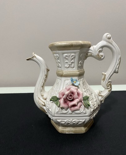 Brocca vintage dipinta mano - brocca,