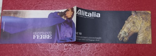 Biglietto alitalia 10 - alitalia, az