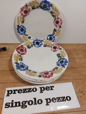 RICHARD GINORI MONDOVÌ ANEMONI 1 PIATTI PIATTINO DESSERT FRUTTA