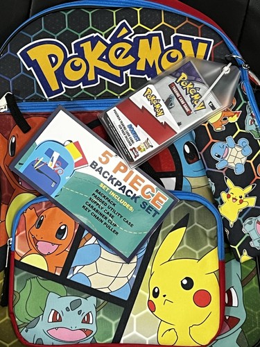 Pokemon backpack 5 piece - 🎒,