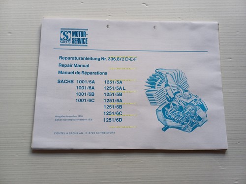 Sachs motore 1001 1251 - sachs, 1001-1251