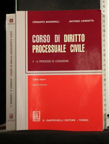 Corso diritto processuale - corso, di